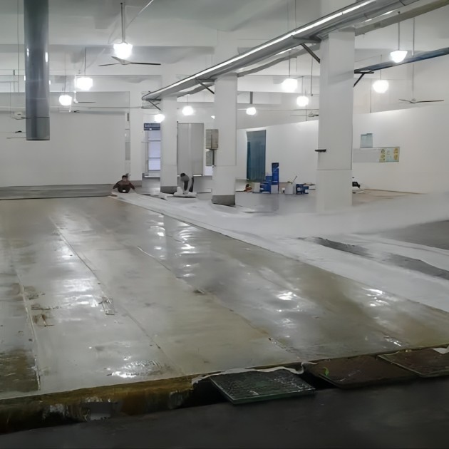 新安防腐蚀地坪,环氧玻纤地坪，玻纤工业地坪，环氧玻纤布地坪,乙烯基玻纤布地坪产品图3